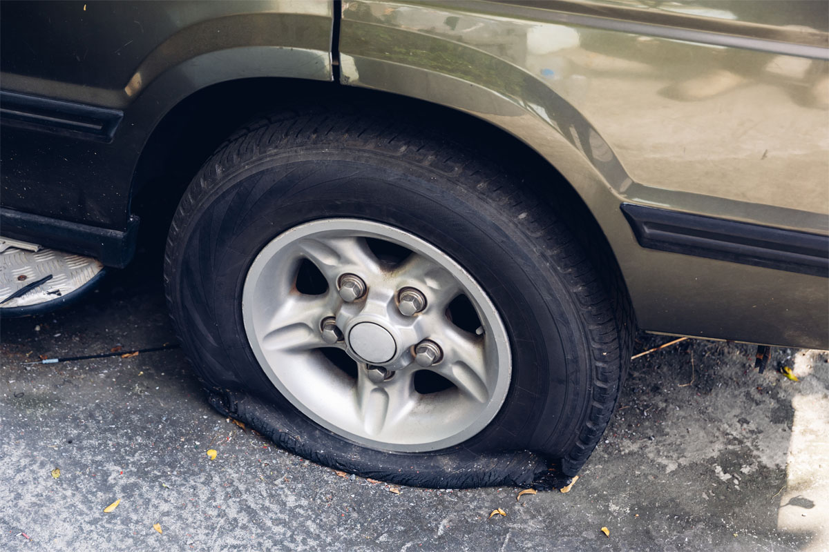 Does Car Insurance Cover Tire Damage